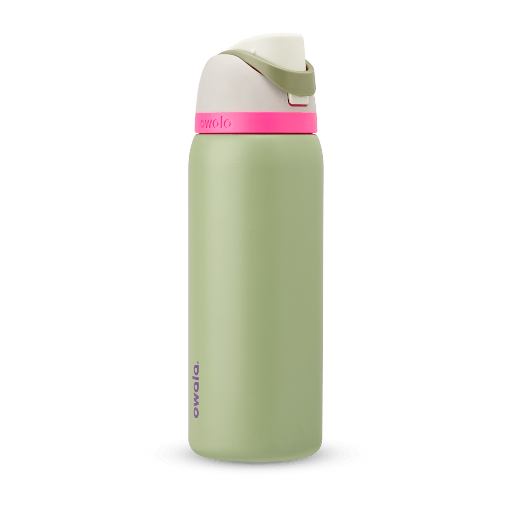 Owala FreeSip 32oz Stainless Steel Insulated Water Bottle – Neo Sage (Green)