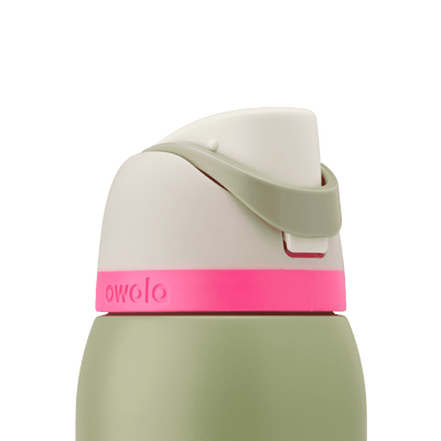 Owala FreeSip 24oz Stainless Steel Insulated Water Bottle – Neo Sage (Green)